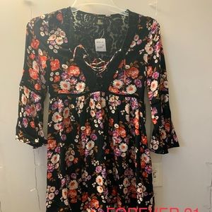 Forever 21 floral mini dress